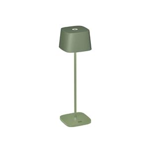KonstSmide Draadloze tafellamp Capri groen 7814-630