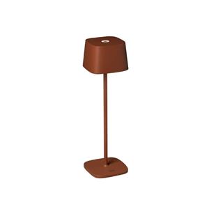 KonstSmide Draadloze tafellamp Capri terracotta 7814-960