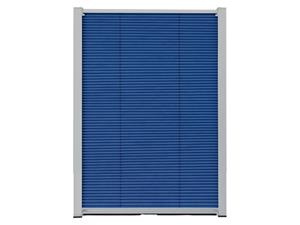 Livarno Home Thermo-plissé vouwgordijn, 49,4 x 75-118 (Blauw)