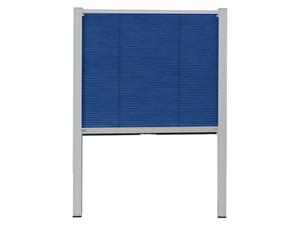 Livarno Home Thermo-plissé vouwgordijn, 97,4 x 75-118 (onbepaald, Blauw)