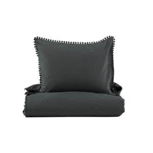 Gardine Livia Bettwäsche 1 Sätze 200x150cm anthrazit., ebuy24