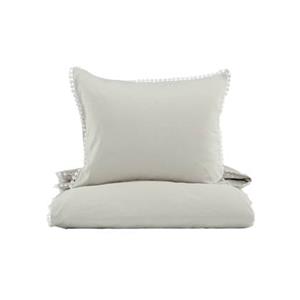Gardine Livia Bettwäsche 1 Sätze 200x150cm grau, offwhite., ebuy24