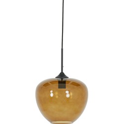 Light & Living  Hanglamp Mayson - 30x30x25 - Bruin