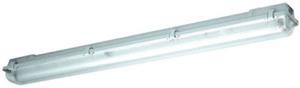 schuch Gen2 LED-Feuchtraum-Wannenleuchte LED LED fest eingebaut 43W Neutralweiß Grau