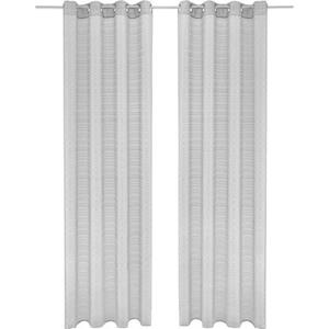 Bruno Banani Gordijn Linus halftransparant, geweven, verschillende maten (1 stuk)