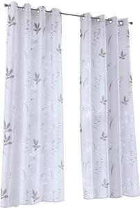 Kutti Gordijn Dandelion Gordijn halftransparant, etskant, katoen-polyester, gedessineerd (1 stuk)