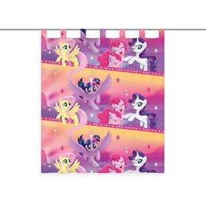 Vorhang My little Pony, My Little Pony, Schlaufen (1 St), transparent, Voile, My little pony Vorhang