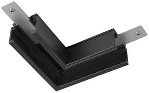 SLV Track Niedervolt-Schienensystem-Komponente L-Verbinder Schwarz 1006577 48V TRACK