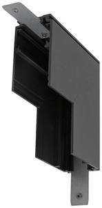 SLV Track Niedervolt-Schienensystem-Komponente L-Verbinder Schwarz 1006585 48V TRACK