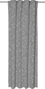 freundin Home Collection Gardine "Blomma 07 grau", (1 St.)