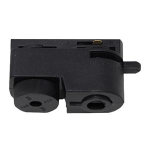 BES LED Spanningsrail Connector Hanglamp - Facto - 1 Fase - Zwart