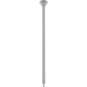 BES LED Spanningsrail Ophangset - 2 Stuks - Trion Dual - 25cm - Mat Titaan - Rond - Aluminium