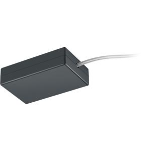 BES LED Spanningsrail Voedingsconnector Flexibel - Trion Dual - 2 Fase - Mat Zwart