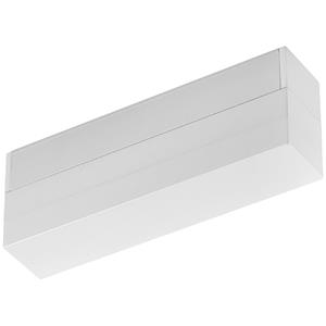 BES LED Spanningsrail Voedingsconnector - Trion Dual - 2 Fase - Mat Wit