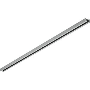 BES LED Spanningsrail - Trion Dual - 2 Fase - Opbouw - Aluminium - Titaan - 1 Meter