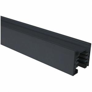 BES LED Spanningsrail - Prixa - 3 Fase - Opbouw - Aluminium - Zwart - 2 Meter