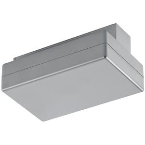 BES LED Spanningsrail Voedingsconnector met Fasewisselaar - Trion Dual - 2 Fase - Mat Titaan