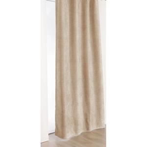 Praxis Gordijn Verduisterend En Isolerend Alaska Haken Beige 140x260cmcm