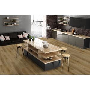 DecoMode Pvc-vloer Sense Umber Oak 4mm 2,196m²