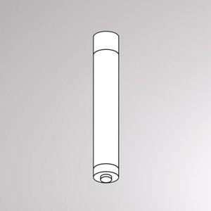 Molto Luce Plafondbevestiging voor Volare-rail, 7,1cm wit