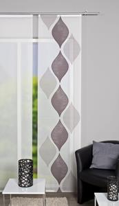 HOME WOHNIDEEN Paneelgordijn GENDRY HxB: 245x60, schuifgordijn Effektvoile Scherli (1 stuk)