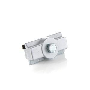 Ivela adapter mechanisch 3-fasenrail, zilver