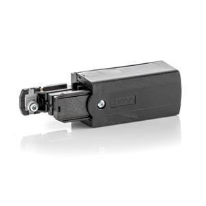 Global Eindvoeding links voor stroomrail Noa zwart