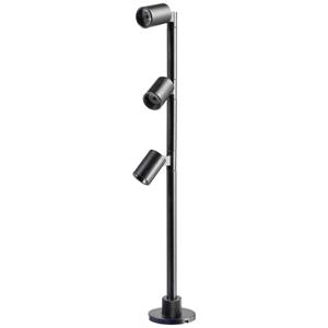 dekolight Deko Light Herculis Triple 688042 Spiegellamp 3 W Energielabel: G (A - G) Warmwit Zwart