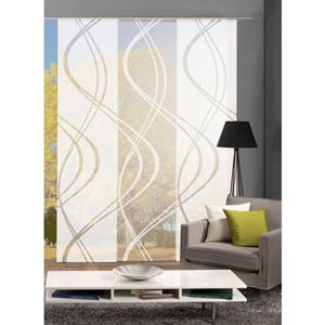 HOME WOHNIDEEN Paneelgordijn Dan HxB: 245x60, inclusief bevestigingsmateriaal (3 stuks)