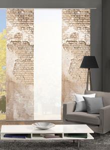 HOME WOHNIDEEN Schiebegardine "WALLONA 3ER SET", (3 St.), HxB: 245x60