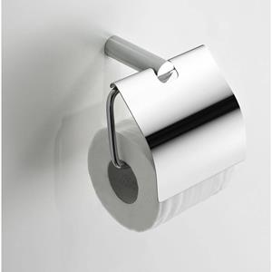 Aqua Splash Flora Toiletrolhouder Met Klep Chroom 