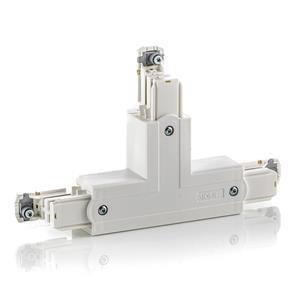 Global T-verbinder Noa aardedraad binnen links, wit