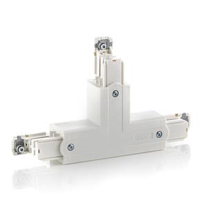 Global T-verbinder Noa aardedraad binnen rechts, wit