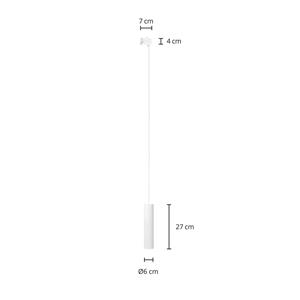Arcchio Ejona Schienen-Pendel weiß GU10 6/27cm