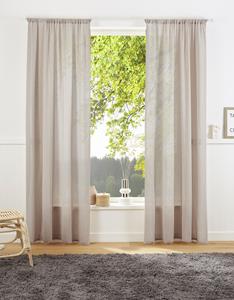 LeGer Home by Lena Gercke Vorhang "Lanea", (1 St.), Leinenoptik, halbtransparent, verschiedene Größen