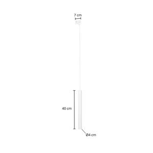 Arcchio Ejona Schienen-LED-Pendel weiß 4/40cm