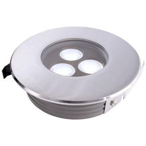 dekolight Deko Light Flat II CW 100112 Bodeneinbauleuchte LED fest eingebaut LED G (A - G) 5.50W Silber