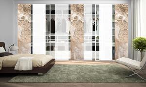 HOME WOHNIDEEN Schiebegardine "WALLONA 7ER SET", (7 St.), HxB: 245x60