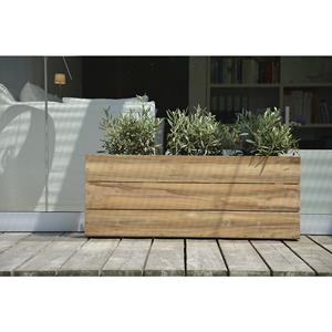 Jan Kurtz Teak-Pflanzbehälter Garden Gr. L DIREKTVERSAND