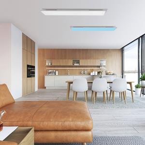 Q-Smart LED Deckenleuchte Q-Frameless in Weiß RGBW inkl. Fernbedienung 300x1200 mm