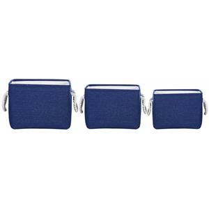 Beliani DARQAB Accessoires Blauw