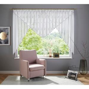my home Kuvertstore "Bea", (1 St.), Transparent, Voile, Polyester