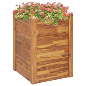 vidaXL Plantenbak verhoogd 60x60x84 cm massief acaciahout