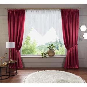 my home Kuvertstore "Bea", (1 St.), Transparent, Voile, Polyester