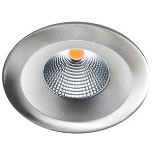 SG Lighting LED inbouwspot 7W 3000K 660 lumen geborsteld staal UNILED isosafe IP65 SG 904322