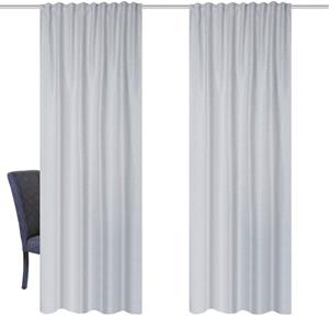 Home Basics Gardine "2er JOHN", (2 St.), Verdunklungsschal