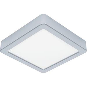 EGLO LED Deckenleuchte Fueva in Chrom und Weiß 11W 1350lm IP44 160mm