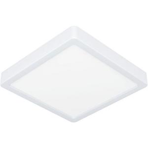 EGLO LED Deckenleuchte Fueva in Weiß 17W 2000lm IP44 210mm eckig