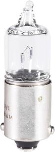 Barthelme 01641110 Miniatur-Halogenlampe 12V 5W BA9s Klar 1St.