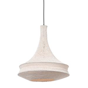 Anne light and home Pendelleuchte Marrakesch II in Weiß E27